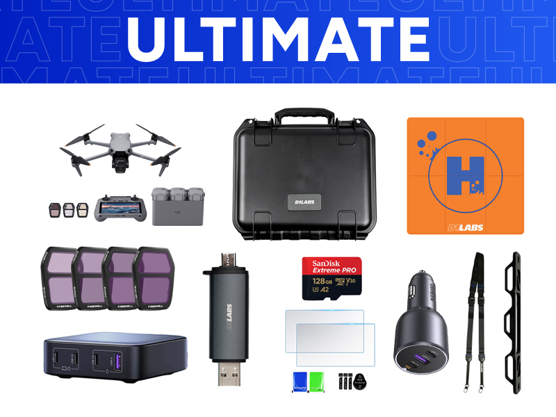 DJI Air 3S Ultimate Combo w. DJI RC 2